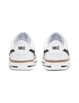 Zapatilla Unisex Nike Court Legacy Blanco/Neg.