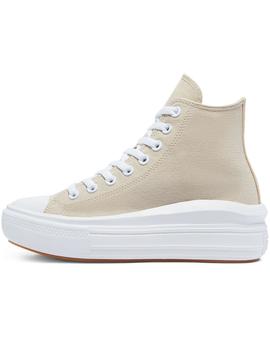 Zapatilla Mujer Converse Move Hi Beige