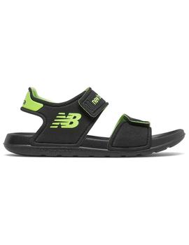 Chancla Junior New Balance Negro/Verde