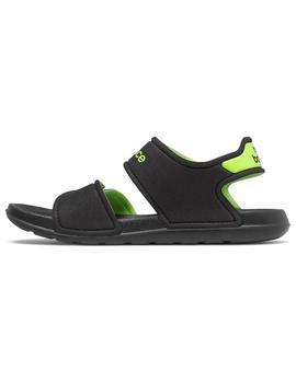 Chancla Junior New Balance Negro/Verde