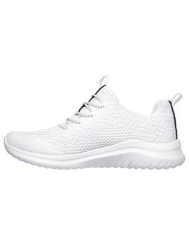 Zapatilla Mujer Skechers Ultra Flex 2.0  Blanco