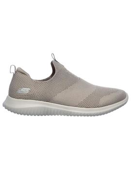 Zapatilla Mujer Skechers Ultra Flex Beige