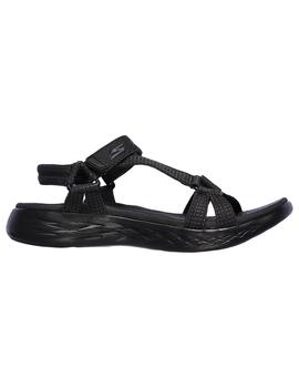 Sandalia Mujer Skechers On The Go Negro