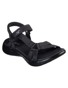 Sandalia Mujer Skechers On The Go Negro