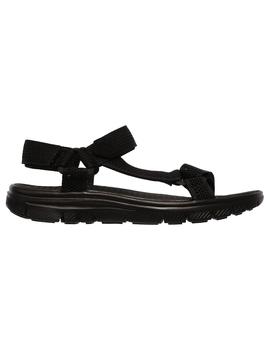 Chancla Hombre Skechers Flex Advant Negro