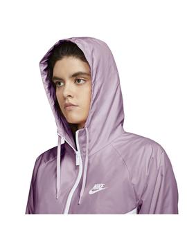 Cortavientos Nike Mujer Blanco/Lila