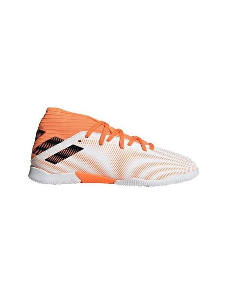 equilibrado Seducir Recurso Zapatilla F.Sala Junior adidas Nemeziz.3 Indoor Blanco/N