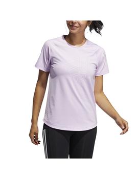 Camiseta Mujer adidas Tech Badge Of Sport Rosa