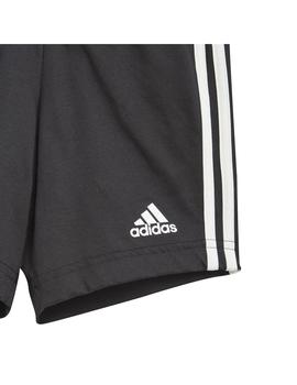 Conjunto Niño adidas Lil 3S Blanco Negro