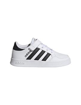 Zapatilla Unisex adidas Breaknet Blanco/Negro