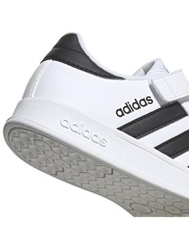 Zapatilla Unisex adidas Breaknet Blanco/Negro