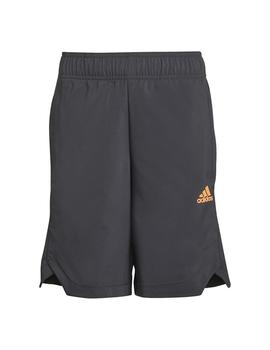 Short Niño adidas A.R Gris/Naranja