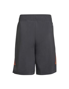 Short Niño adidas A.R Gris/Naranja