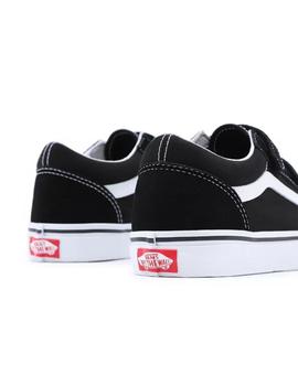 Zapatilla Vans Junior Old Skool V Negro