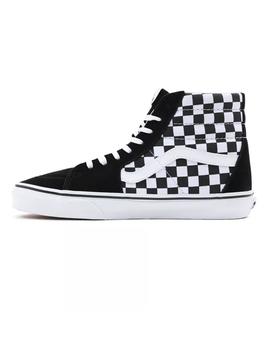 Zapatilla Unisex Vans Sk8 Hi Checkerboard