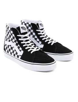 Zapatilla Unisex Vans Sk8 Hi Checkerboard