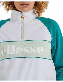 Sudadera Mujer Ellesse Coacoa Verde Blanca