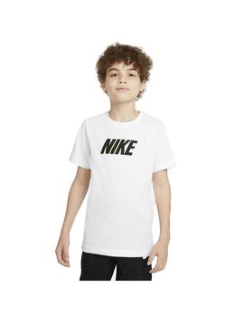 Camiseta Niño Nike Swoosh Blanca
