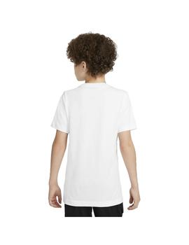 Camiseta Niño Nike Swoosh Blanca