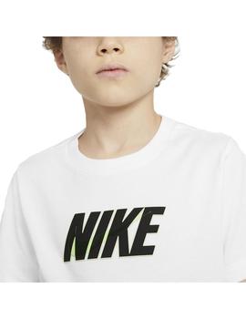 Camiseta Niño Nike Swoosh Blanca