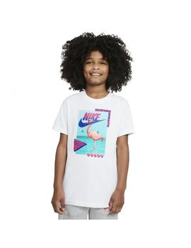 Camiseta Niño Nike Nsw Blanca