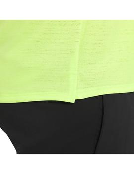 Camiseta Hombre Nike DRI-Fit  Miler Fluor