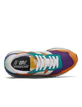 Zapatilla Mujer New Balance 237 Naranja Morado