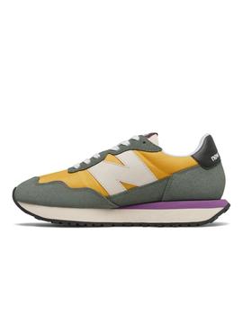 Zapatilla Mujer New Balance 237 Amarilla Verde