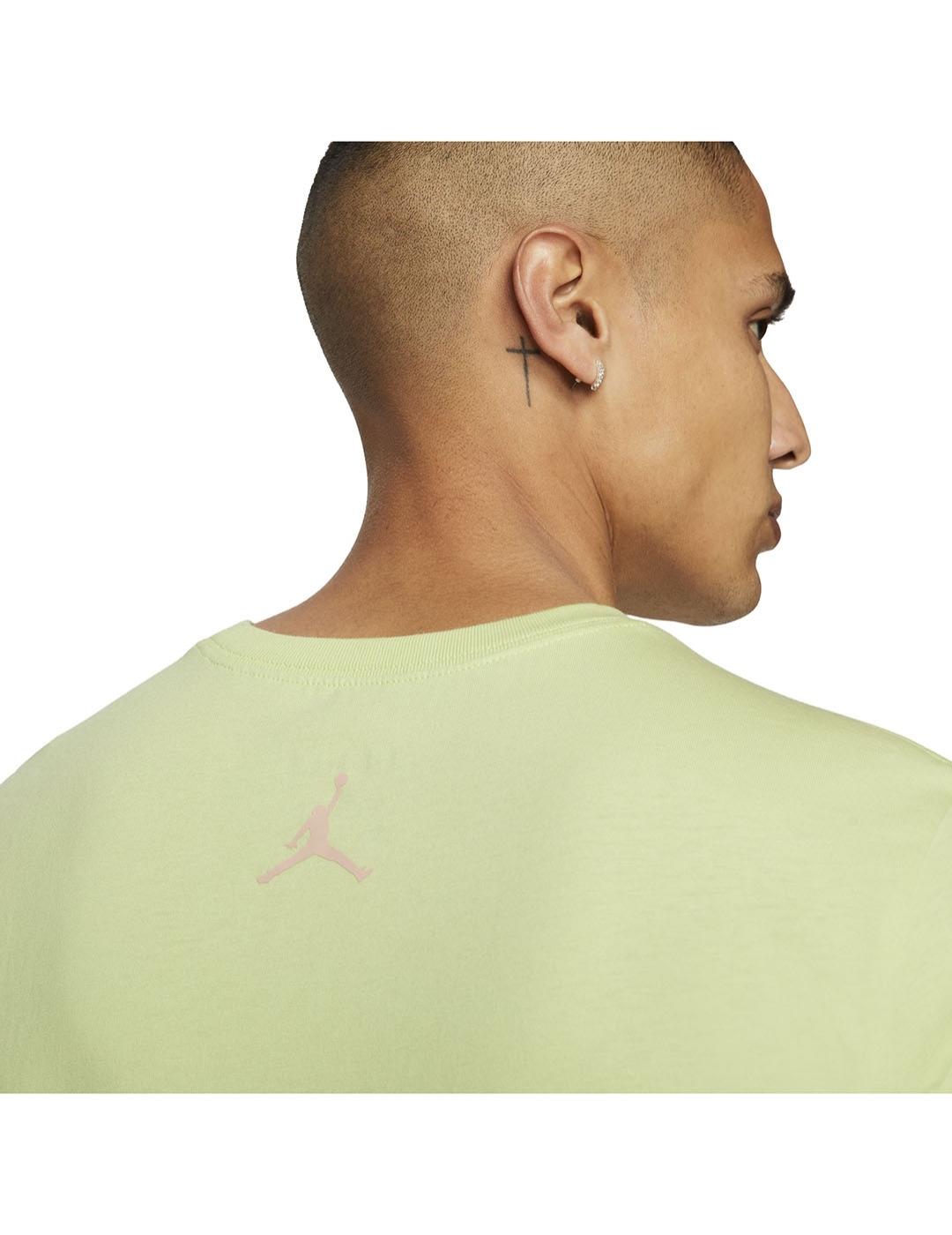 Camiseta Hombre Nike Jordan Jumpman Verde