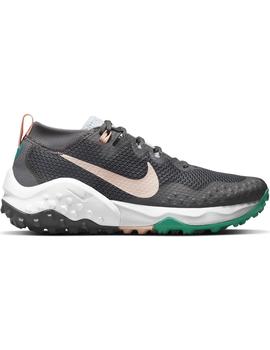 Zapatilla Mujer Nike Wildhorse 7 Gris Coral