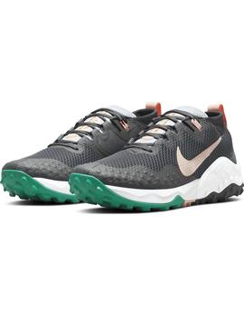 Zapatilla Mujer Nike Wildhorse 7 Gris Coral