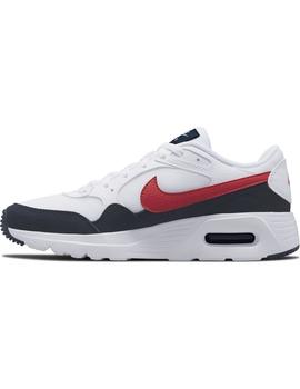 Zapatilla Niño Nike Air Max Sc Blanca Marino Rojo