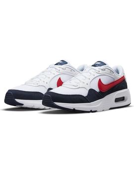 Zapatilla Niño Nike Air Max Sc Blanca Marino Rojo