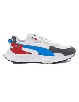 Zapatilla Hombre Puma Vild Rider Rollin Blanca Gris