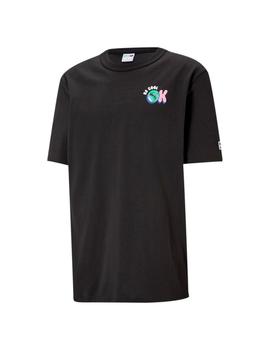 Camiseta Hombre Puma Downtown Graphic Negra