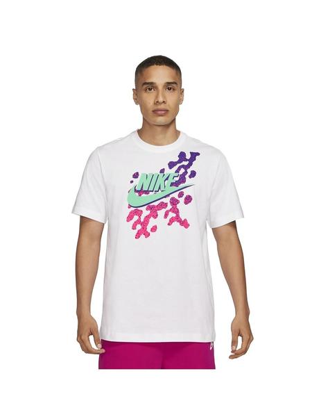 Involucrado arquitecto Ese Camiseta Hombre Nike Nsw Blanca Multicolor