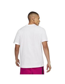 Camiseta Hombre Nike Nsw Blanca Multicolor