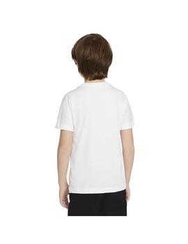 Camiseta Niño Nike Nsw Blanca