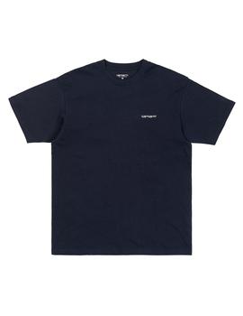 Camiseta Hombre Carhartt WIP Script Marino