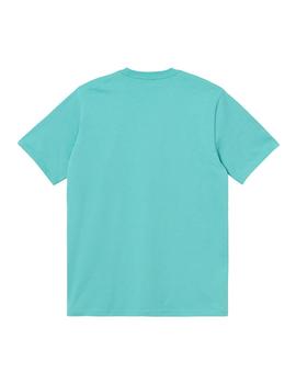 Camiseta Hombre Carhartt WIP Script Verde