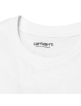 Camiseta Hombre Carhartt WIP Script Blanca
