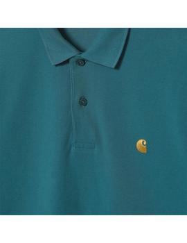 Polo Hombre Carhartt Wip Chase Pique Verde