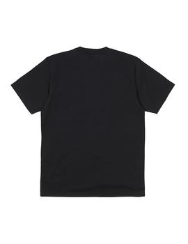 Camiseta Hombre Carhartt WIP Wave Script Negra