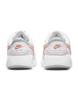 Zapatilla Niña Nike Air Max SC Blanco Coral