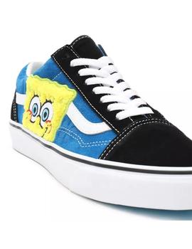 Zapatilla Unisex Vans Old Skool Bob Sponja Azul