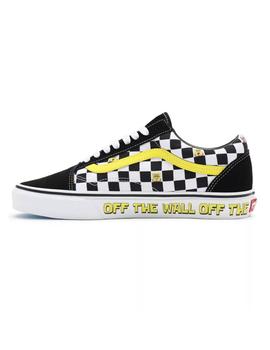 Zapatilla Unisex Vans Old Skool Cuadros Bob Sponja