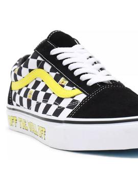 Zapatilla Unisex Vans Old Skool Cuadros Bob Sponja