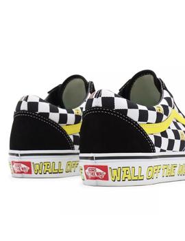 Zapatilla Unisex Vans Old Skool Cuadros Bob Sponja