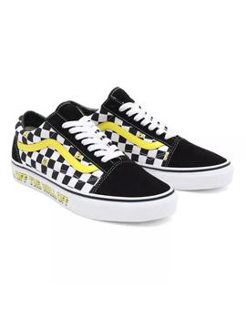 Zapatilla Unisex Vans Old Skool Cuadros Bob Sponja