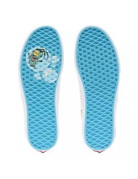 Zapatilla Unisex Vans Authentic Blanca Bob Sponja